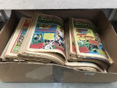 A collection of 1970's Scorcher & Tiger comics