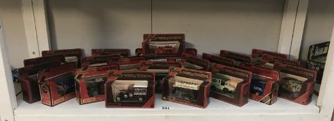 21 boxed models of Yesteryear