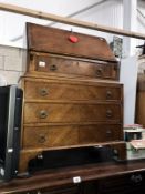 A cascade 4 drawer bureau