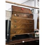 A cascade 4 drawer bureau