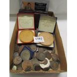 A mixed lot of coins including Festival of Britain.