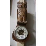A Black Forest owl barometer.