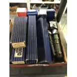 A collection of Hornby trains & accessories, 2 engines,