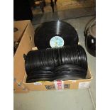 A quantity of 45 rpm records, mainly 1960's including Beatles, Rolling Stones, Elvis etc.,