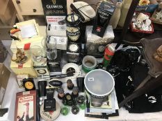 A large quantity of Guinness ware