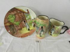 3 items of Royal Doulton 'Gaffers' series ware, D4210.
