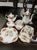 34 pieces of Royal Albert Old Country Roses china.