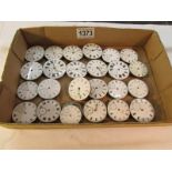 A large quantity of pocket watch movements for spare or repair.