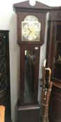 A modern grandfather clock