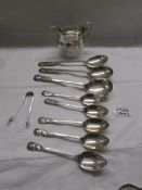8 silver spoons from 'The Wire Fox Terrier Association' (h.M. Cooper Brothers & Sons Ltd.