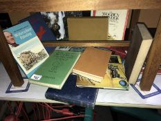 A quantity of books on aircraft, engineering, book of the rifle, agricultural 1908 & science etc.