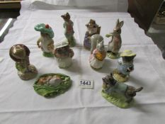 10 boxed Royal Albert Beatrix Potter figurines.