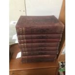 9 volumes of 'The War Illustrated' in 8 books (Volume 8 and 9 in the same book)