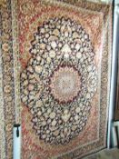 A Keshan carpet, 230 x 160 cm.