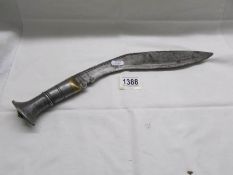A WW2 Ghurka knife.