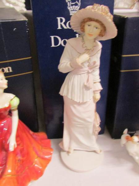 3 boxed Royal Doulton figurines - 'Penelope' CL3988, 'Ninette' HN3417 and 'My Best Friend' HN3011. - Image 3 of 4