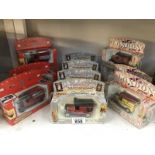 12 Corgi Motoring Memories models including Royal Mail & London Scene etc.