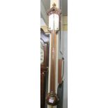 A Victorian stick barometer, a/f.