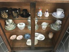 A mixed lot of china including tea ware