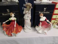 3 boxed Royal Doulton figurines - 'Penelope' CL3988, 'Ninette' HN3417 and 'My Best Friend' HN3011.