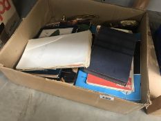 A collection of 1970's aeronautical journals, yachting charts, books etc.