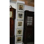 5 framed and glazed woodcuts from the 'London Types' series by Sir William Nicholson (1872-1949) -