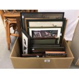 A box of pictures