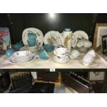 A Midwinter dinner set, Meakin coffee pot, 2 tea sets etc.