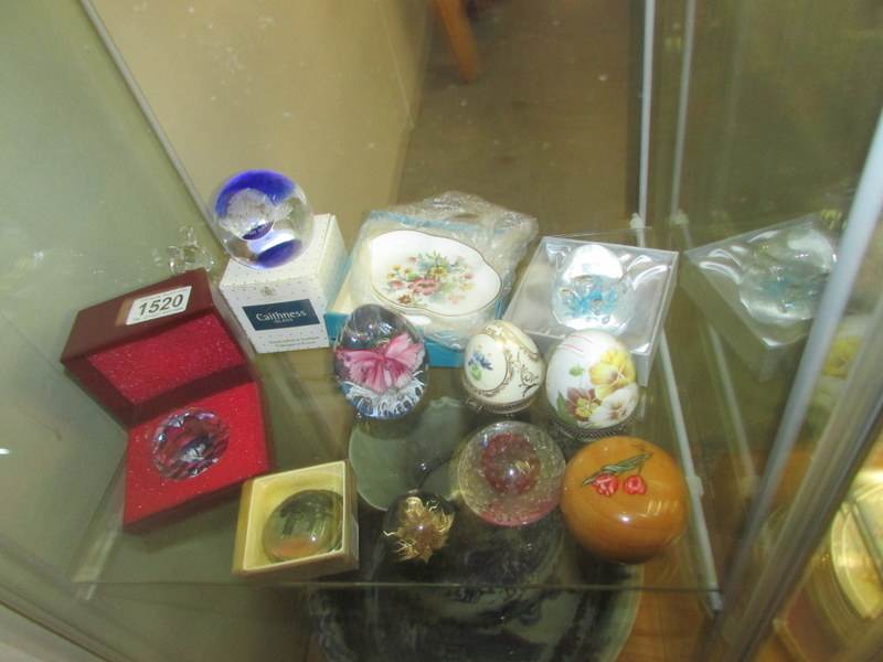 A collection of paperweights, trinket boxes etc. - Image 2 of 2