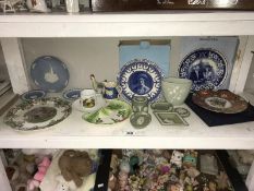 A quantity of pottery including Wedgwood