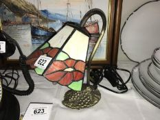 A Tiffany style lamp (shade A/F)