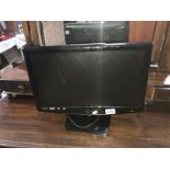 A Samsung 22" flat screen TV with box (no remote)