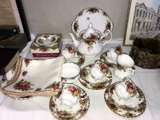 A collection of Old Country Roses pottery and accessories