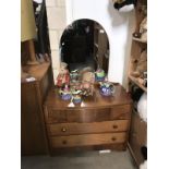 A 1930/40's 3 drawer dressing table