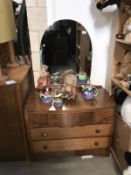 A 1930/40's 3 drawer dressing table