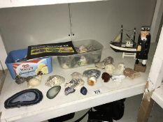 A collection of stones,