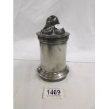 An early 19th century pewter jelly/ice cream mould.