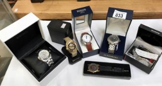 A quantity of watches including Sekonda, Accurist etc.