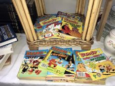 Approximately 65 Beano and Dandy 'Comic library' comics