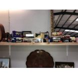 A quantity of boxed model vehicles including Efe, Corgi etc.