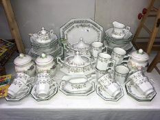 A quantity of Johnson Bros dinnerware and and Boots Orchard tableware etc.