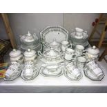 A quantity of Johnson Bros dinnerware and and Boots Orchard tableware etc.