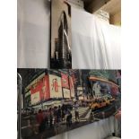 2 pictures of New York (one large,