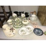 A Copeland Spode Byron tea set etc.