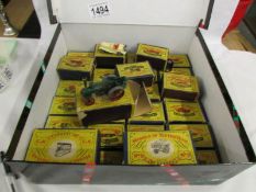 29 boxed and 1 unboxed Lesney Matchbox toy vehicles and 3 boxed Lesney models of yesteryear.