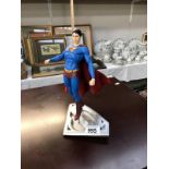 A superman statue - Limited edition Superman in flight
