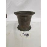 An 18th/19th century brass mortar