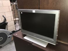 A Sony 26" flat screen TV