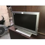 A Sony 26" flat screen TV