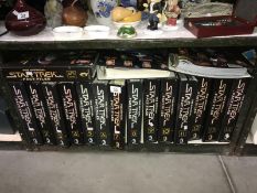 17 folders of Star Trek fact files 1 to 16 + 1